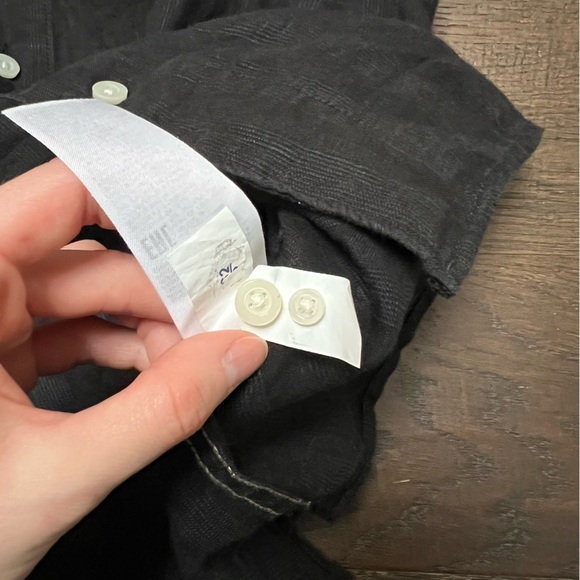 Black Banana Republic Linen Shirt - Picture 14 of 16